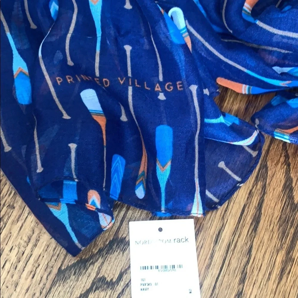 NWT Printed village scarfs